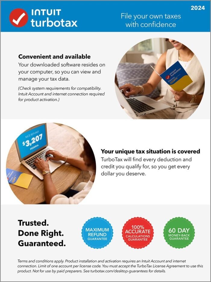 TurboTax Premier 2024 Tax Software, Federal & State Tax Return [PC/MAC Download] - Image 5