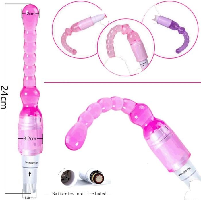 32Pcs SM Bondage Restraint Vibrator Silicone Anal Plug Dildo Sex Toys for Butt plug2 Color - Image 7