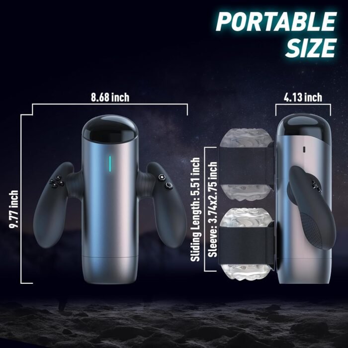 Male Masturbators Male Stroker Masturbator Adult Sex Toys Male Masterbator Automatic Male Masturbator Men Sex Toy Vibrating Sucking & Heating Modes Penis Pump Male Sex Toy - Image 8