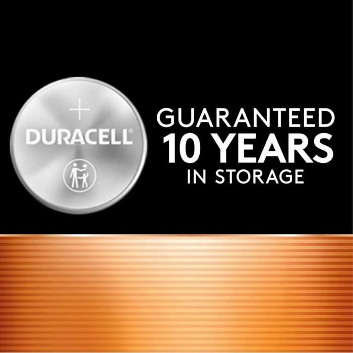 Duracell CR2025 3V Lithium Battery, Child Safety Features, 2 Count Pack, Lithium Coin Battery for Key Fob, Car Remote, Glucose Monitor, CR Lithium 3 Volt Cell - Image 5