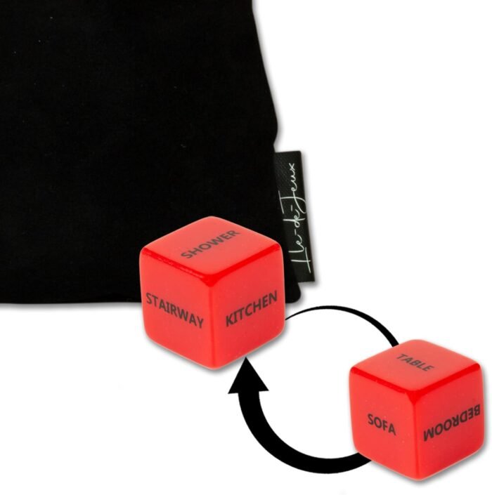 Men LGBTQ+ 5 Sex Dice Set for Couples, Pride Sex Game. Women Model Available, Naughty Love Dice, Adult Game Night, Sex Party Dice, Sex Positions, Gay Valentines Gift Toy. Gay Romance - Image 2