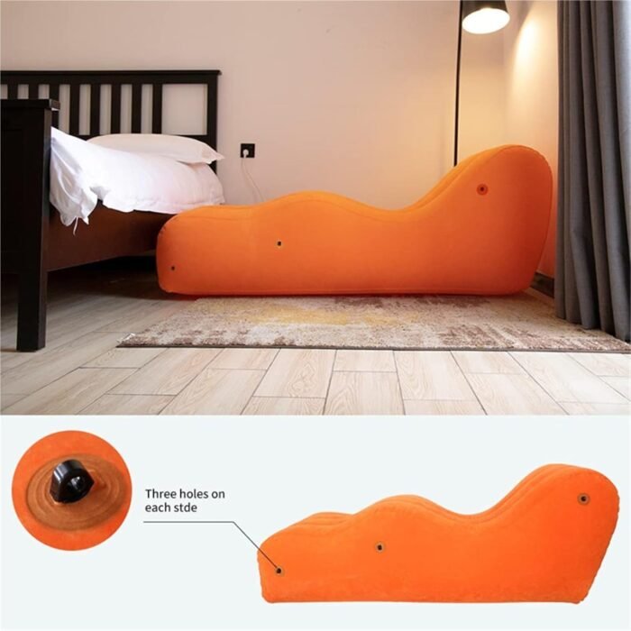with Inflatable & Portable, Energy-Saving Portable Sex Furniture Inflatable Sex Tables Sex Chairs Sex Tables, Inflatable Sex Lumbar Pillows Bondage Sex Furniture Handcuffs, Bondage Devices and SM Sex - Image 8