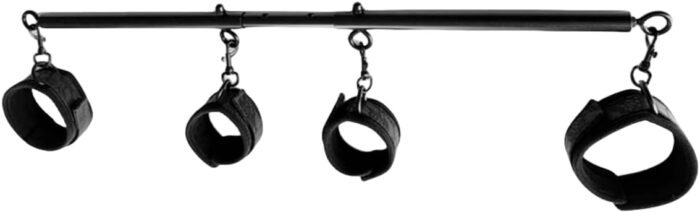 Spreader Bar Sex Toys BDSM Bondage Restraints with Handcuffs Ankle Cuffs for Couples Adults SM Games Adjustable 22-36 Inch - Image 12