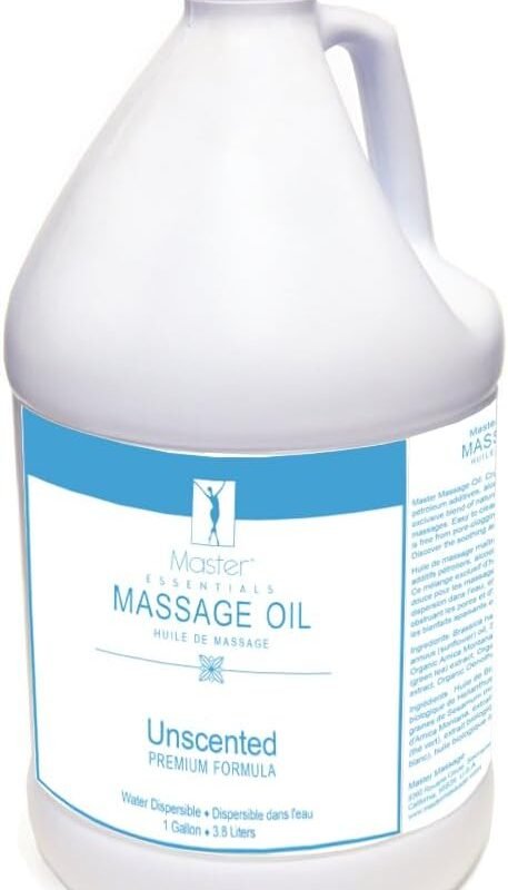 Master Massage SpaMaster Essentials Unscented Massage Oil, 1 Gal