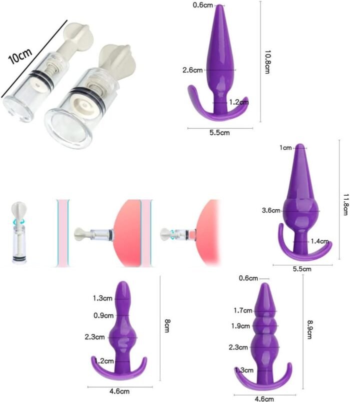 26PCS Anal Plug Set BDSM Restraints Couples Toys for Women Men Sex Toy - Image 3