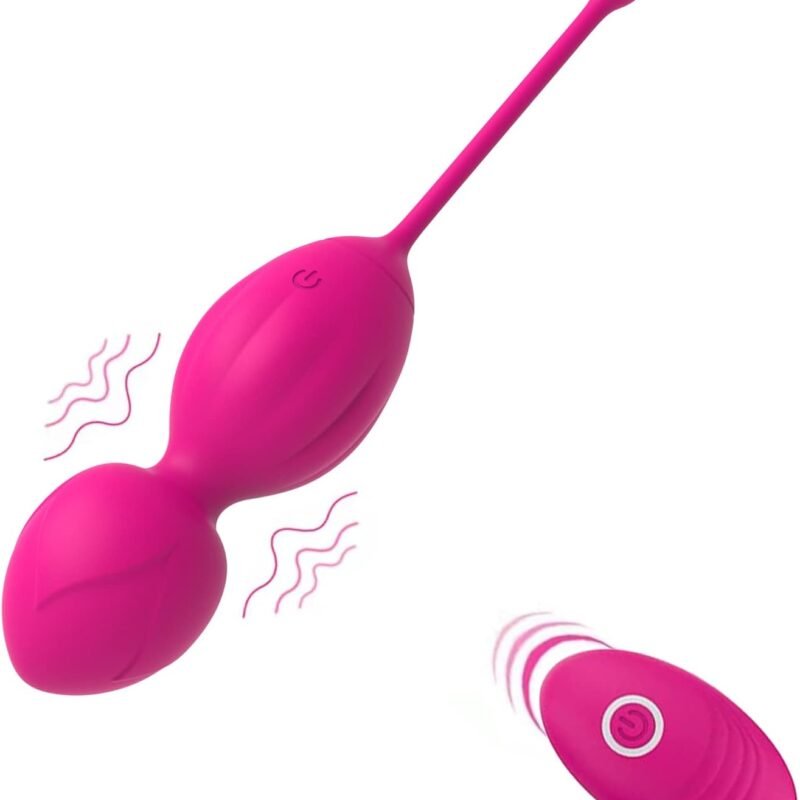 Ben Wa Balls Kegel Balls for Sexual Pleasure, Sex Kegel Balls for Women, Sexual Tools for Female with Reomote Control, Wearable Vibrating Eggs G Spot Clitoral Egg Vibrator