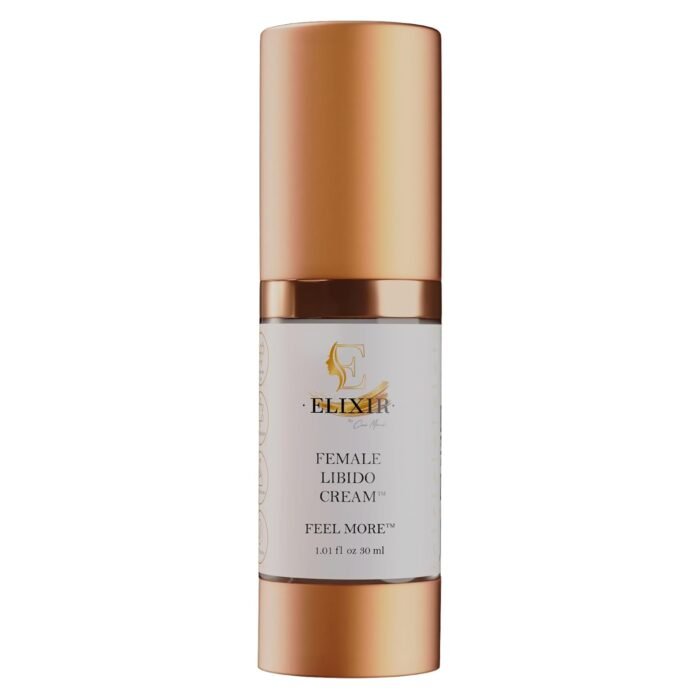 Elixir Female & Male Libido Cream. Pleasure Enhancer – Plant Based Vaginal Cream Stimulate Libido, increase sensation & tingling while Hydrating Delicate Parts - Formulated by Coco March 1 fl oz 30 ml