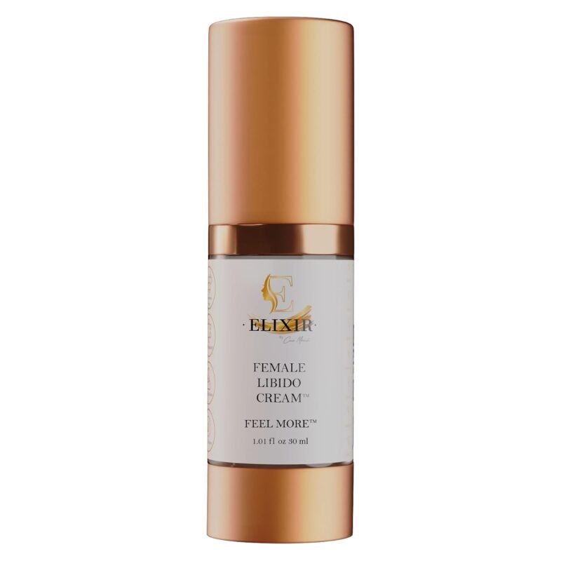 Elixir Female & Male Libido Cream. Pleasure Enhancer – Plant Based Vaginal Cream Stimulate Libido, increase sensation & tingling while Hydrating Delicate Parts - Formulated by Coco March 1 fl oz 30 ml