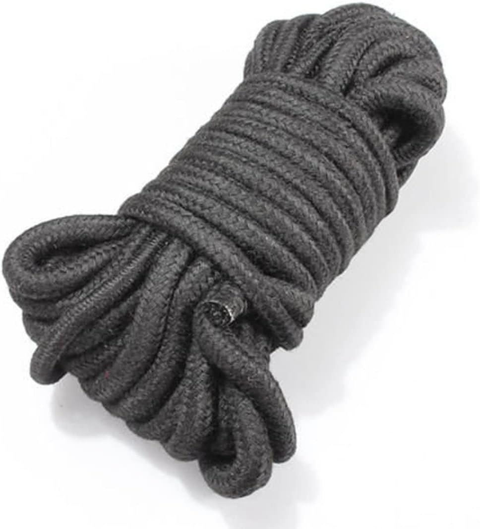 Pink Black Bondage Rope 16 FEET Long BDSM Purple Red Sex Restraints Cuffs Shibari Dom Sub (4 x Pink) - Image 4