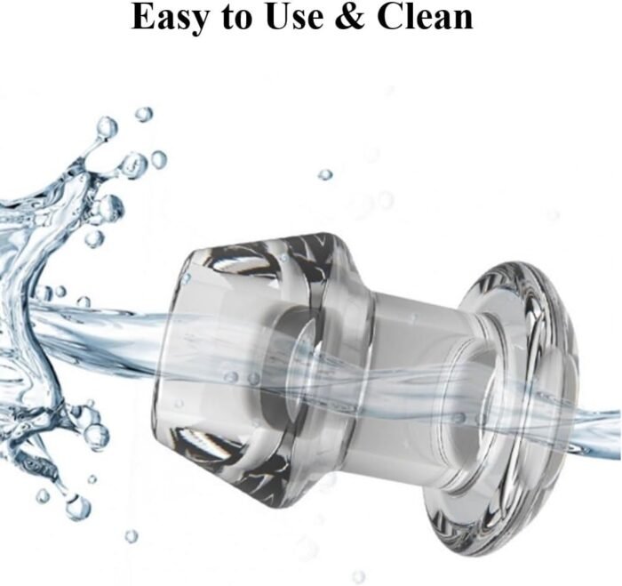 Hollow Vaginal Speculum Peeking Anal Butt Plug, Vagina Expander Tunnel Transparent Anus Dilation Dilator BDSM Enema Sex Toys for Adult Women Gay Men - Image 4