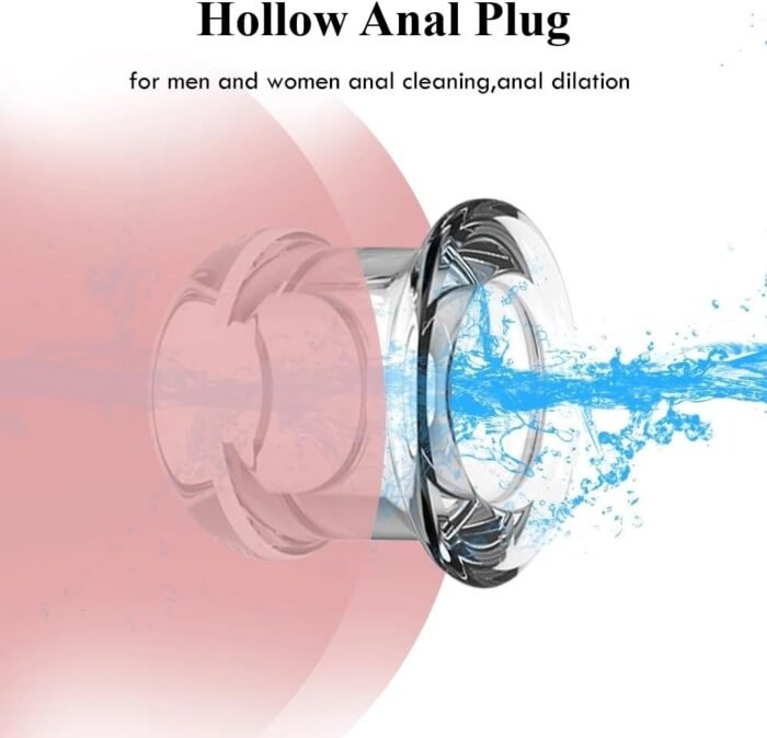 Hollow Vaginal Speculum Peeking Anal Butt Plug, Vagina Expander Tunnel Transparent Anus Dilation Dilator BDSM Enema Sex Toys for Adult Women Gay Men - Image 3