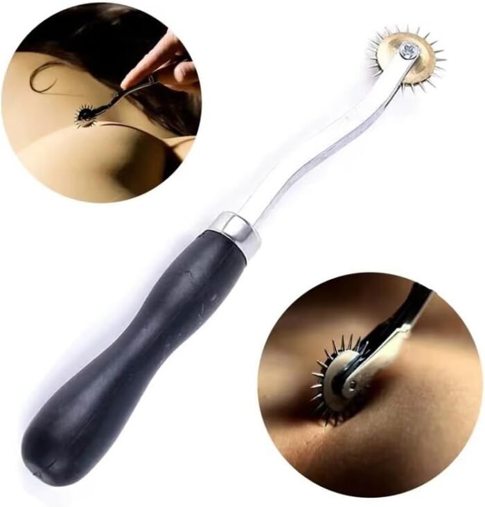 Erotic Stainless Steel Pinwheel BDSM Sex Roller Nipple Breast Spikes Fetish Tongue Stimulator Adult Roleplay Games Sex Toys - Image 2