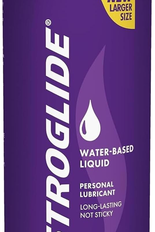Astroglide Water Based Lube (12 Fl Oz), Liquid Personal Lubricant, Long-Lasting Sex Lube for Men, Women and Couples, Safe for Toys, Value Size