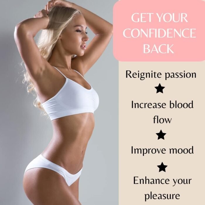 Esposa Female Libido Booster for Women – Reignite Passion, Increase Energy & Sensitivity, Boost Mood & Desire – Made in USA Natural Female Enhancement Pills with Horny Goat Weed – 60 Capsules - Image 3