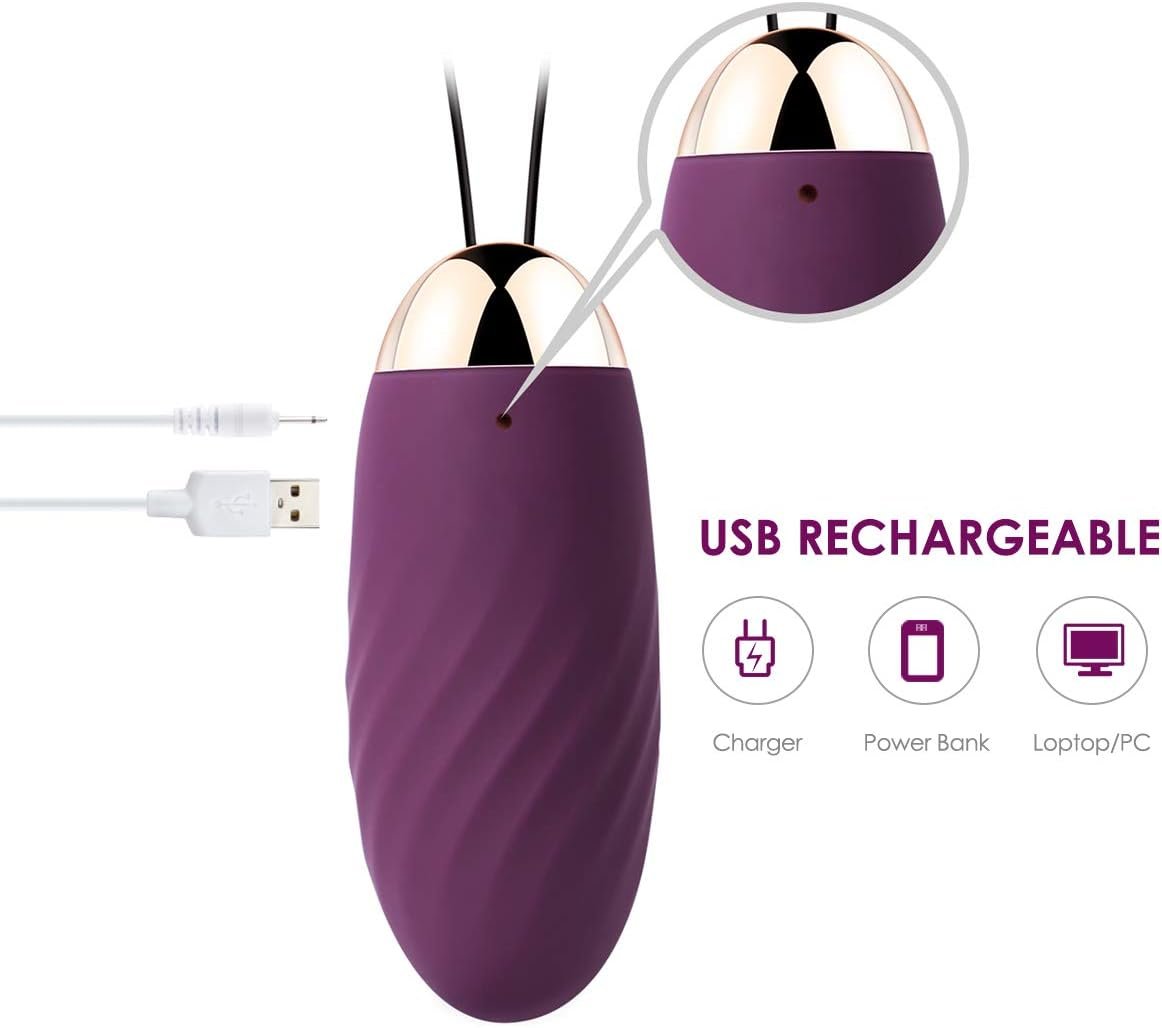 Bullet Vibrator with Remote Control for G Spot Stimulation,SVAKOM Elmer Wireless Vibrating Eggs, Wearable Love Balls with 26 Vibration Patterns, Silicone Clitoral Massager Sex Toys for Women - Image 5