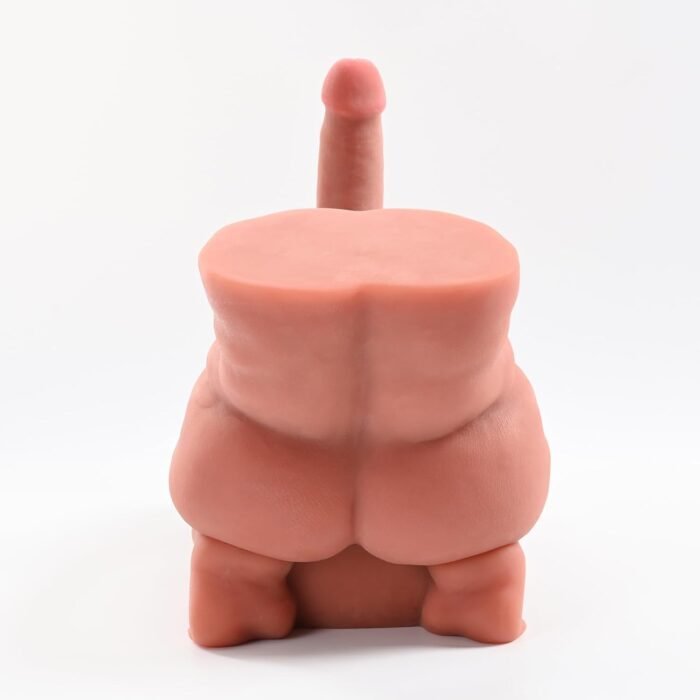 14LB Sex Love Doll with 8.26in Flexible Huge Dildo for Women, Lifelike 3D Muscular Male Torso Sex Dolls with Tight Anal for Male, Big Penis Sex Toy for Women/Man Threesome Couple Sex Fun - Image 8