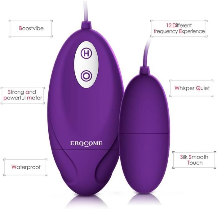Waterproof 12+1Frequency Silicone Love Egg for Women and Couple - Image 6