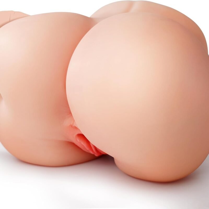 Big Shocked 9.9Lb Sex Doll Busty Ass Butt, Life-Sized Pussy Ass Realistic Male Masturbator Stroker with Tight Vagina & Anal 3D Channel for Several Sex Positions, Adult Sex Toys for Men Masturbation