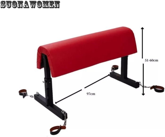 with Inflatable & Portable, Energy-Saving Sm Sex Furniture Bondage Riding Large SP Restraint Rack Wooden Horse Chairs, Bundle Sex Furniture Chair, Adult Games. - Image 4