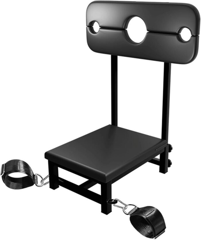 with Inflatable & Portable, Energy-Saving SM Bondage Sex Chair with Butt Plug Tail,Adjustable Versatile Sex Seat,Sex Position Enhancer Chair Position Stool Furniture,Bondage Furniture Sex Toys, for C