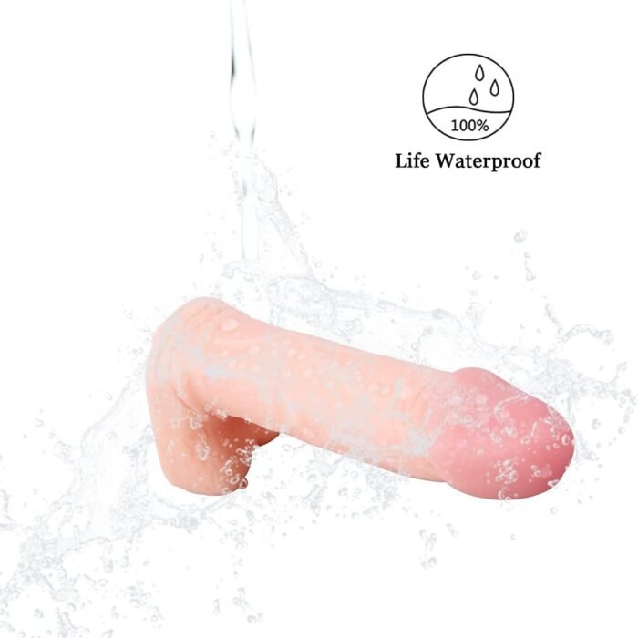 4.3 inches Realistic Dildo for Beginners, Anal Dildos Lifelike Fake Penis for Women/Men/Gay, Adult Sex Toys for G spot Stimulator Anal Plug Training Sets (Flesh) - Image 7