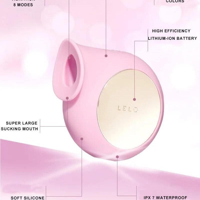 Upwards Sila 8 Frequency Sucking Vibrator Soft Silicone Clitoris Stimulator Nipples Clitoris Sucker Vibrators for Women Sex Adult Toys