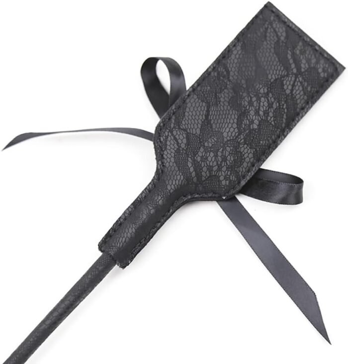 Feather Tickler and Riding Crop Slapper Feather Sex Teaser PU Leather Flogger Paddle Spanking Tickler Adult Whips Sex Toys A - Image 5