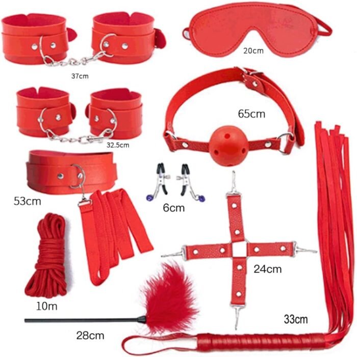 32Pcs SM Bondage Restraint Vibrator Silicone Anal Plug Dildo Sex Toys for Butt plug2 Color - Image 3