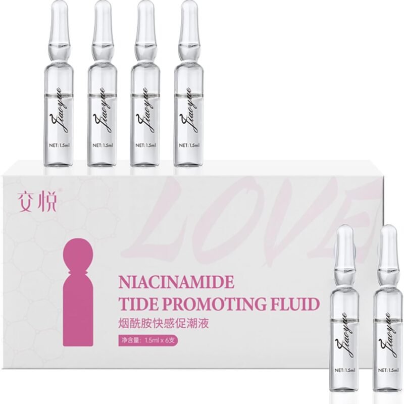 Intense Niacinamide Pleasure Liquid & Female Arousal Gel - Clitoral Stimulating Personal Lube for Women, Couples Massage Enhancer