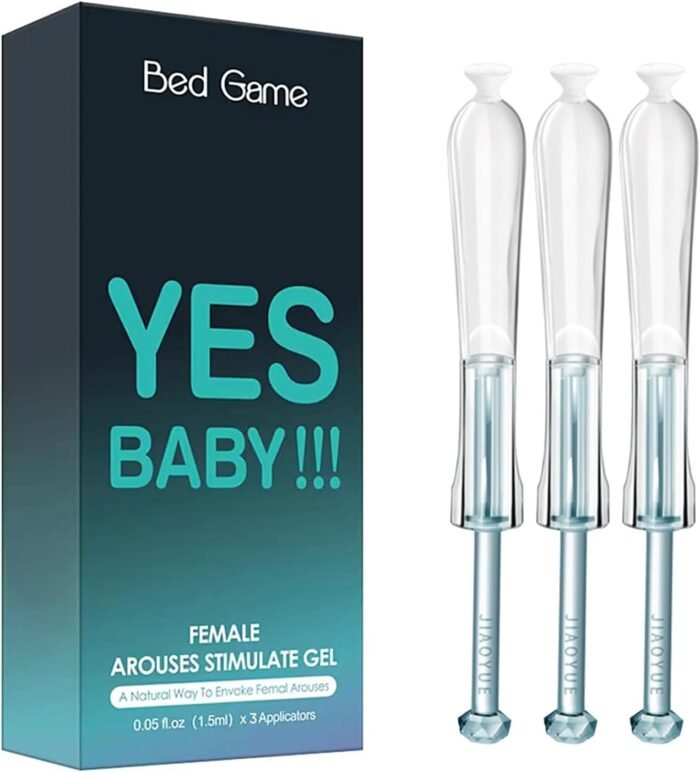 Libido Arouses & Releases, Female Stimulant Orgasm Enhancer Sex Toys for Couples Warming Gel for Intense Sexual Pleasure 3 Prefilled Applicators Vaginal Moisturizer Arousal Supplements