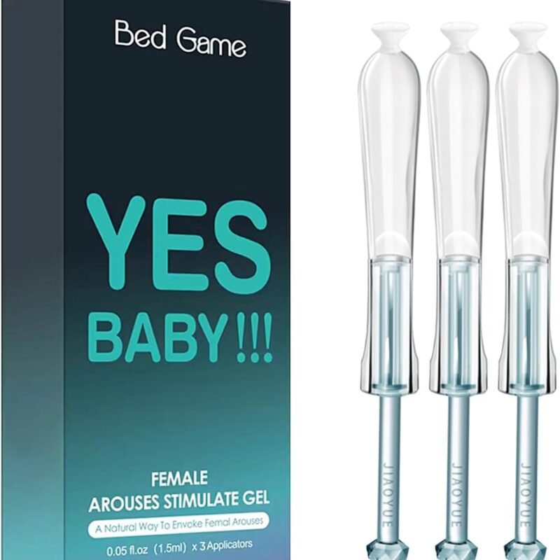 Libido Arouses & Releases, Female Stimulant Orgasm Enhancer Sex Toys for Couples Warming Gel for Intense Sexual Pleasure 3 Prefilled Applicators Vaginal Moisturizer Arousal Supplements