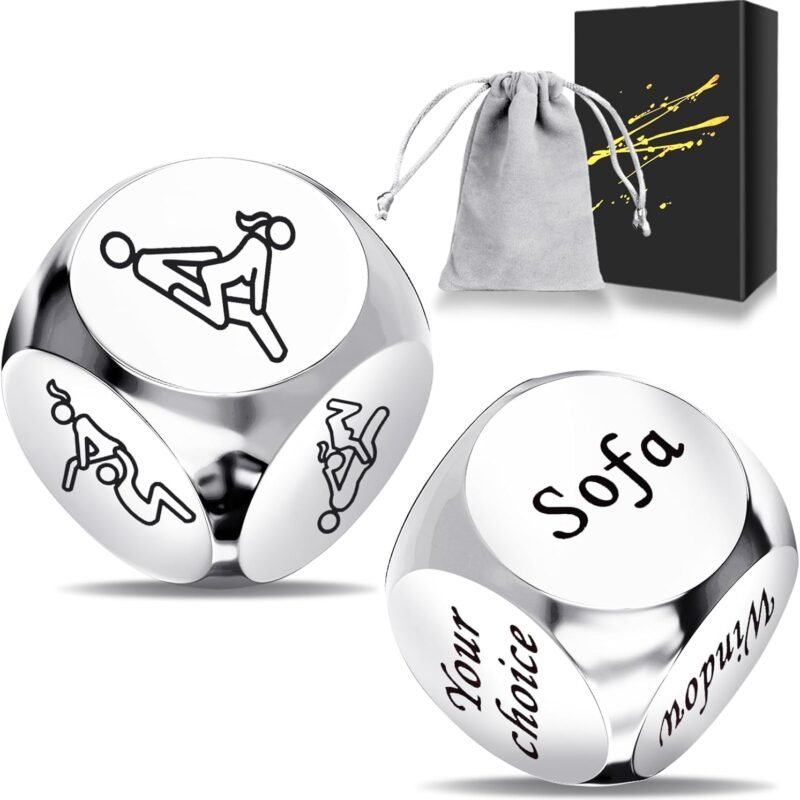 Sex Dice Sex Game Adult Toys - Couple Sex Toys for Sex Games Enhance Intimacy, Funny Foreplay Sex Toys Suitable for Anniversary Wedding Honeymoon Gifts Birthday for Her Him