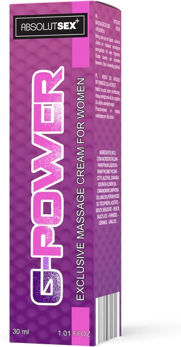 G-Power Orgasmic Cream for Women Ylang Ylang Stimulating Sexual Gel Intercourse Crema Sexuales para Orgasmo Femenino Mujeres 1 fl. oz / 30 ml - Image 2