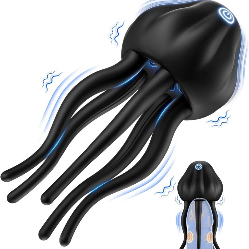 Male Sex Toys Penis Vibrator for Men - EINSEO Male Masturbator Stroker with 10 Vibrating Modes Wrapping Tentacle Male Vibrator for Penis Clit Nipple Stimulation, Adult Sex Toy for Men Women Couples