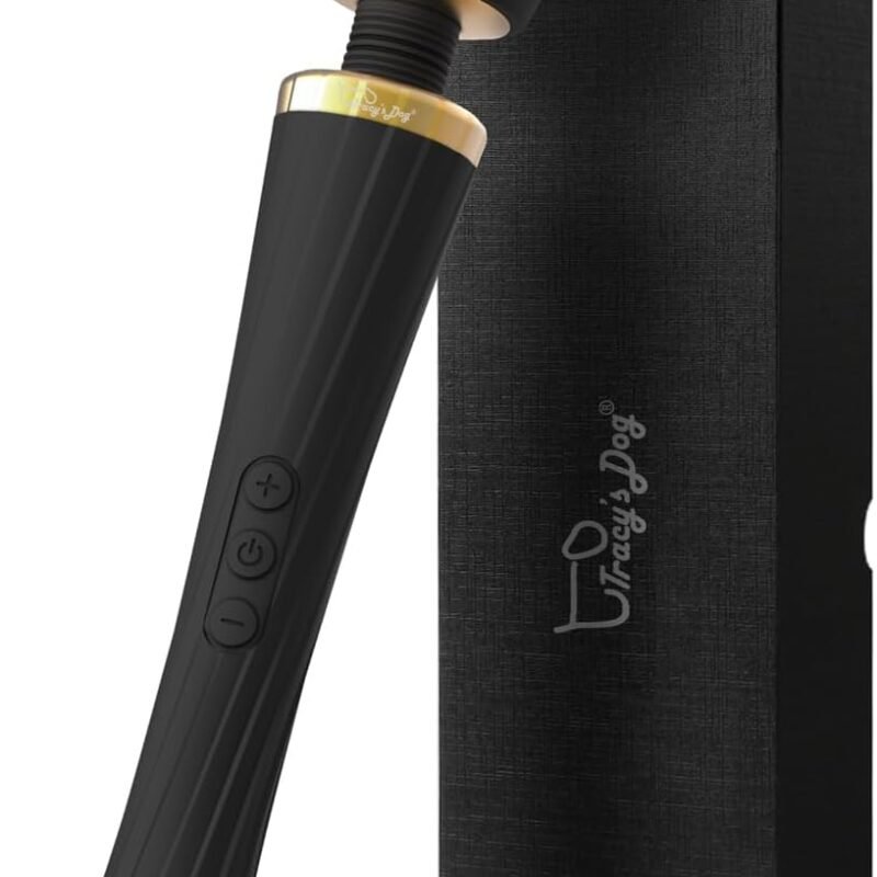 Tracy's Dog Vibrator - Cordless High-Power Wand Massager for Clitoral Stimulation, Quiet & Waterproof Adult Sex Toys for Women & Couples, Personal Vibrator for Full-Body Massage & Intimate Pleasure
