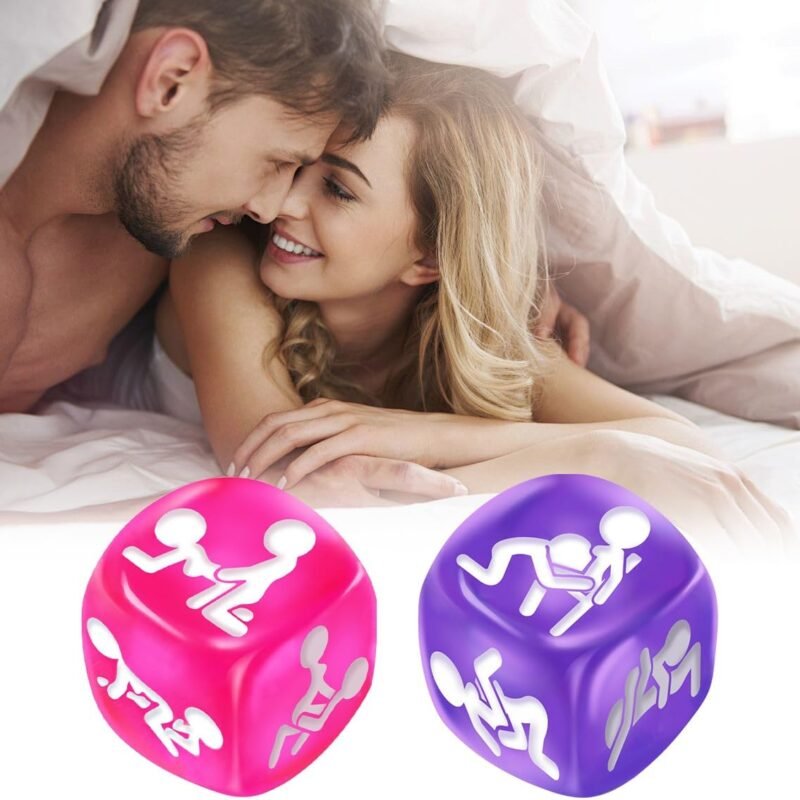 Naughty Date Night Dice for Couples, Sex Dice Set for Couple with 6 Sex Positions Dice and 6 Foreplay Sex Dice, Date Night Ideas for Couples Decision Dice Sex Gaming for Adults Couples Kinky Sex Toy