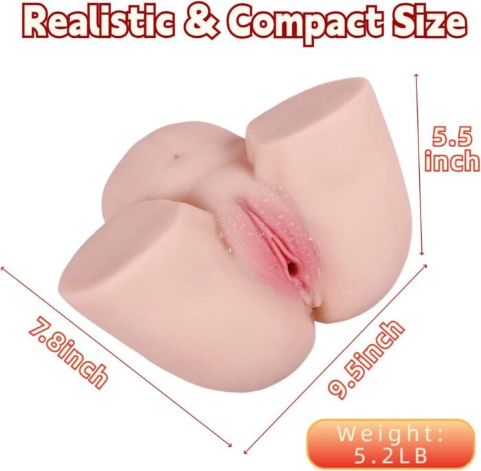 Sex Doll Male Masturbator Realistic Sex Toys Pussy Butt Stroker with Vagina Anal Hip for Adult Men Masturbation - Image 5