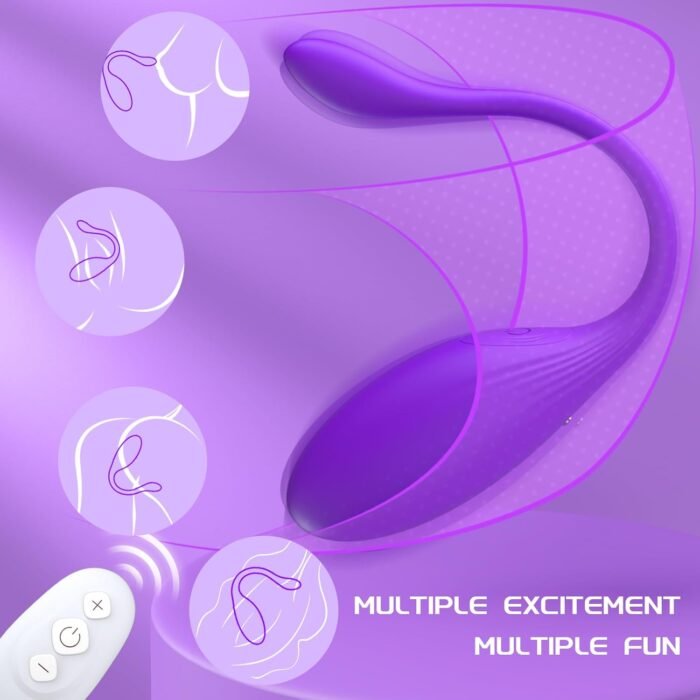 APP Remote Control Vibrator Sex Toys, Wearable Panty Mini G Spot Bullet Egg Vibrators with 10 Vibration Modes, Rose Dildo Clitoral Vagina Anal Stimulator, Adult Sex Toy for Women or Couples - Image 5
