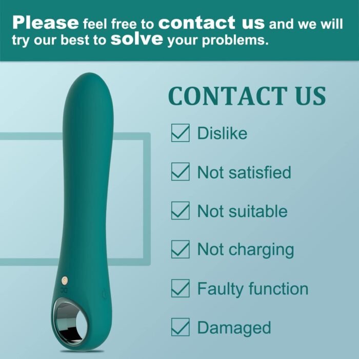 G Spot Vibrator Dildo with 10 Vibration Modes, Tuitionua Soft Silicone Powerful Vibrating Massagers for Clitoral Vagina and Anal Stimulation, Adult Sex Toys for Women or Men(Green) - Image 6
