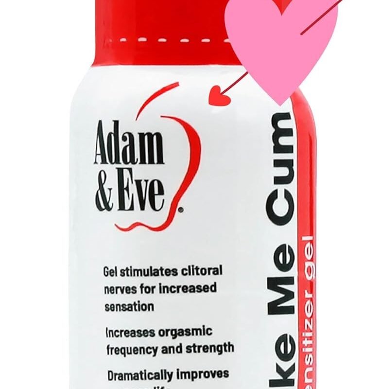 Adam & Eve Make Me Cum Water Based Clitoral Sensitizer Clear Gel - Personal Sexual Lubricant for Women - Increases Sensitivity for Stronger Orgasm - Lube for Sex and Masturbation - Clear 1 oz.