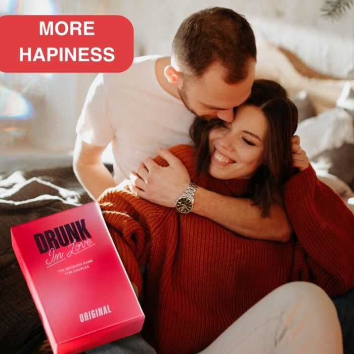 Drunk in Love Original Couples Drinking Card Game Super Fun Date Night Games & Relationship Couples Games for Adults 100 Dare Cards for Your Partner Romantic Anniversary Party & Valentines Gifts - Image 6