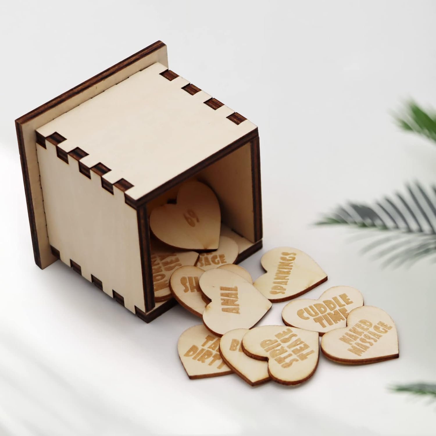 Sex Dice Sex Games Sex Toys for Couples, Adult Sex Toys & Games Sex Things for Couples Kinky, Sexual Pleasure Tools for Women Men, Couples Games Date Night Ideas DIY Love Box with 20 Tokens - Image 4