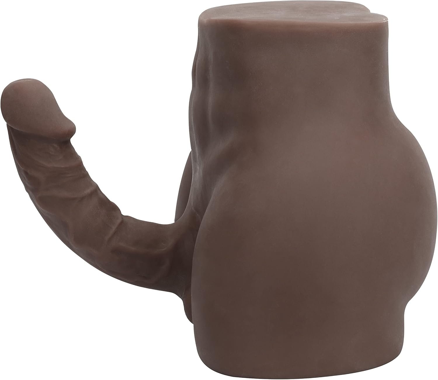 8lb Male Sex Doll with Flexible Dildo Realistic Male Torso Masturbator with 3D Lifelike Design, Full Size Stroker Toy with Soft Skin-Like Texture, Unisex Masturbator Sex Toy Dark Brown - Image 3