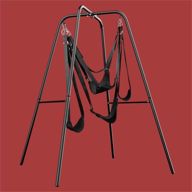 with Inflatable & Portable, Energy-Saving BDSM Love Swing for Adult Women, Sex Swing, Easily Adjustable Sex Swing with Soft Straps, SM Swing with Steel Chain Holder, Weight up to 200 kg