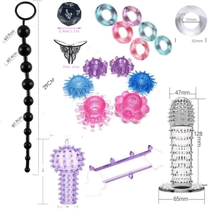 32Pcs SM Bondage Restraint Vibrator Silicone Anal Plug Dildo Sex Toys for Butt plug2 Color - Image 6