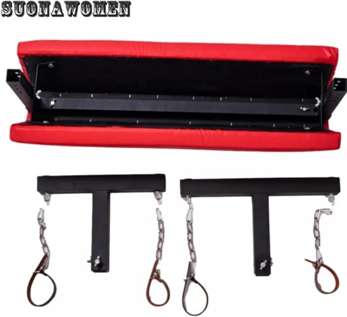 with Inflatable & Portable, Energy-Saving Sm Sex Furniture Bondage Riding Large SP Restraint Rack Wooden Horse Chairs, Bundle Sex Furniture Chair, Adult Games. - Image 6