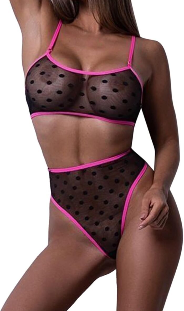 Sexy Lingerie for Women And Women's Underwear Sexy Women's Wear Polka Dot Sexy Women's Lingerie And Panties