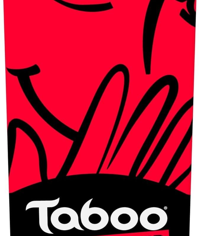 Hasbro Gaming Taboo Uncensored Board Game for Adults Only | Ages 17+ | 4+ Players | 20 Mins. Avg. | Hilarious NSFW Party Games for Adults