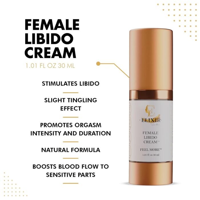 Elixir Female & Male Libido Cream. Pleasure Enhancer – Plant Based Vaginal Cream Stimulate Libido, increase sensation & tingling while Hydrating Delicate Parts - Formulated by Coco March 1 fl oz 30 ml - Image 3