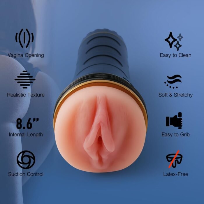 Tracy's Dog Male Masturbators Cup Adult Sex Toys Realistic Textured Pocket Vagina Pussy Man Masturbation Stroker - Image 2